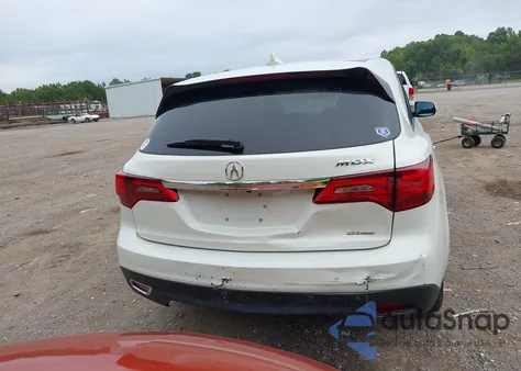 2016 Acura Mdx Technology Acurawatch Plus Packages/Technology Package из США, поврежденный, VIN 5FRYD4H42GB038572